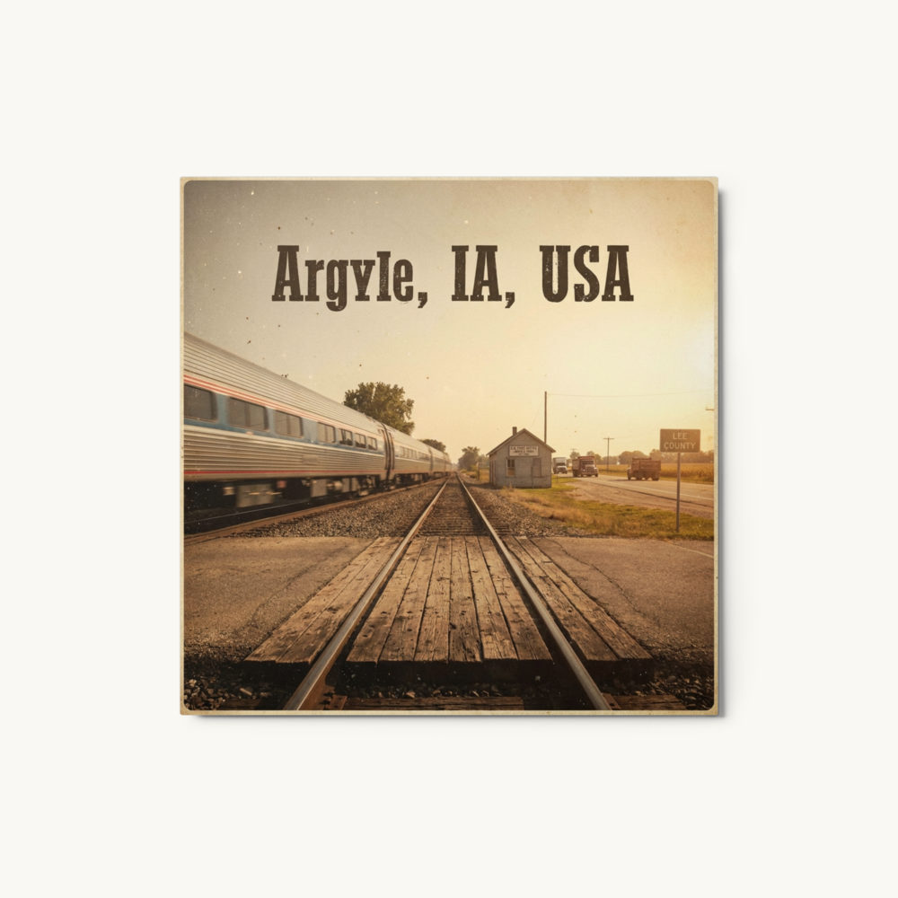 Argyle, IA Metal Print