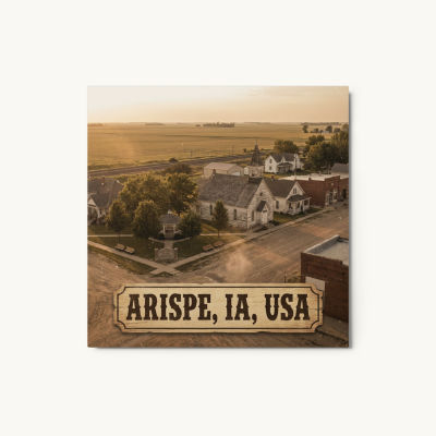 Arispe, IA Metal Print