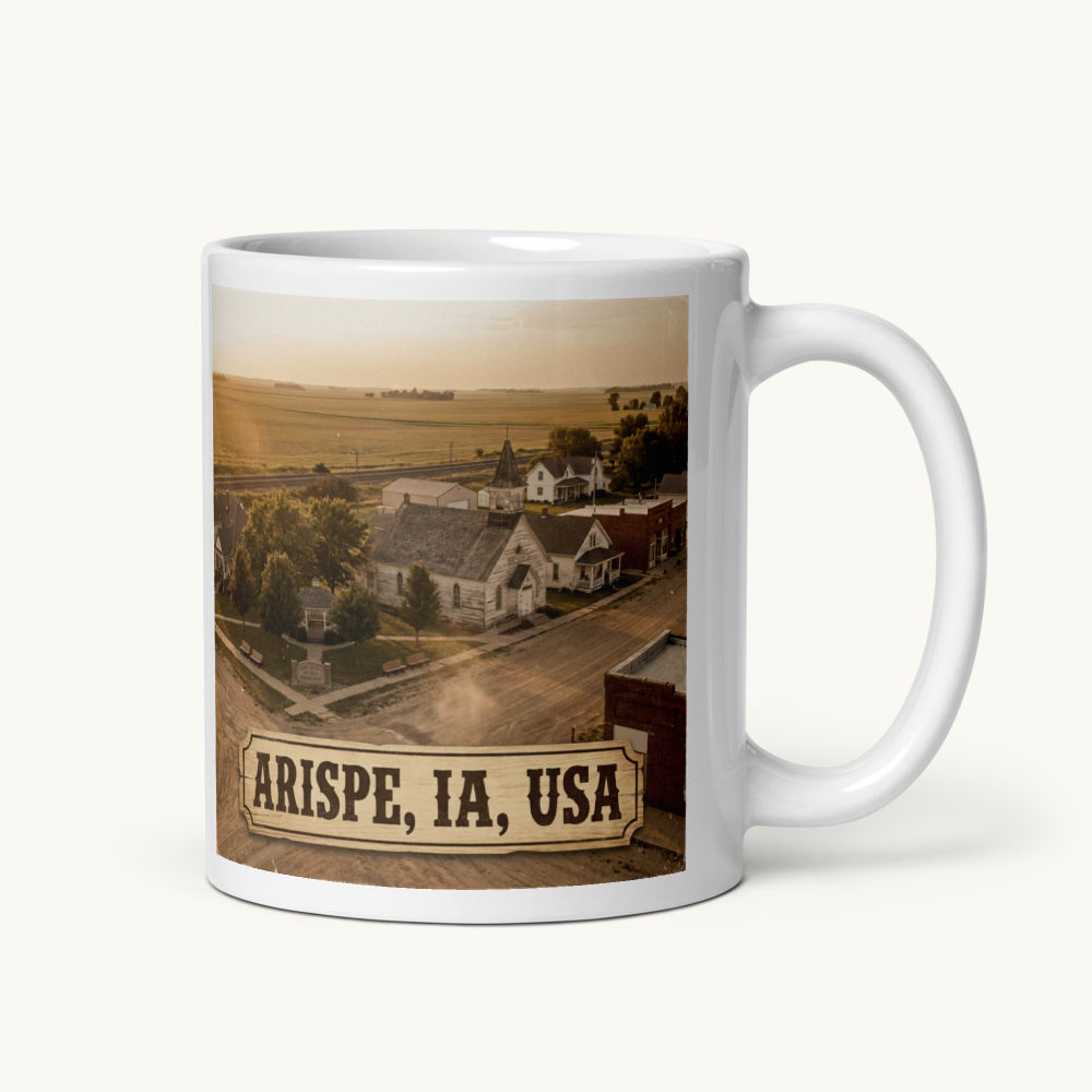 Arispe, IA Coffee Mug