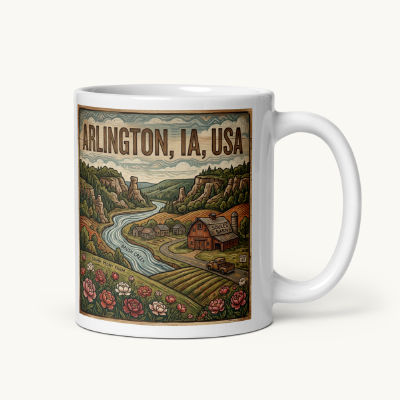 Arlington, IA Coffee Mug