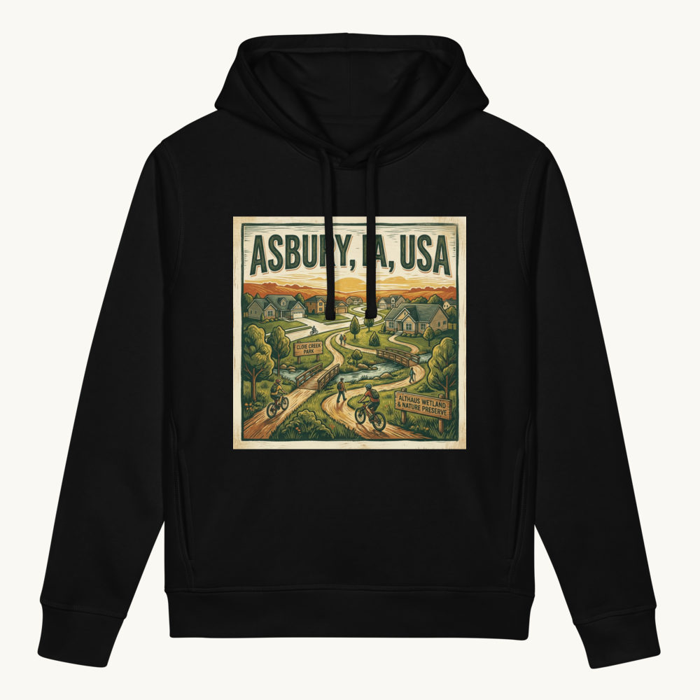 Asbury, IA Hoodie