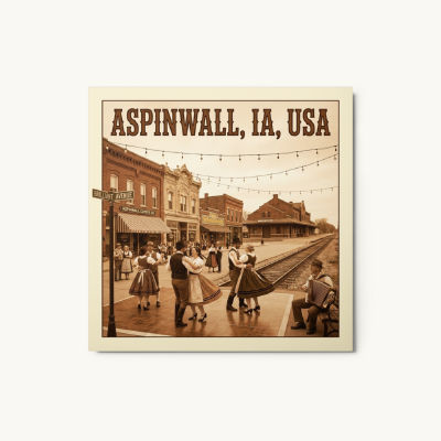 Aspinwall, IA Metal Print