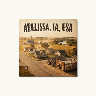 Atalissa, IA Metal Print