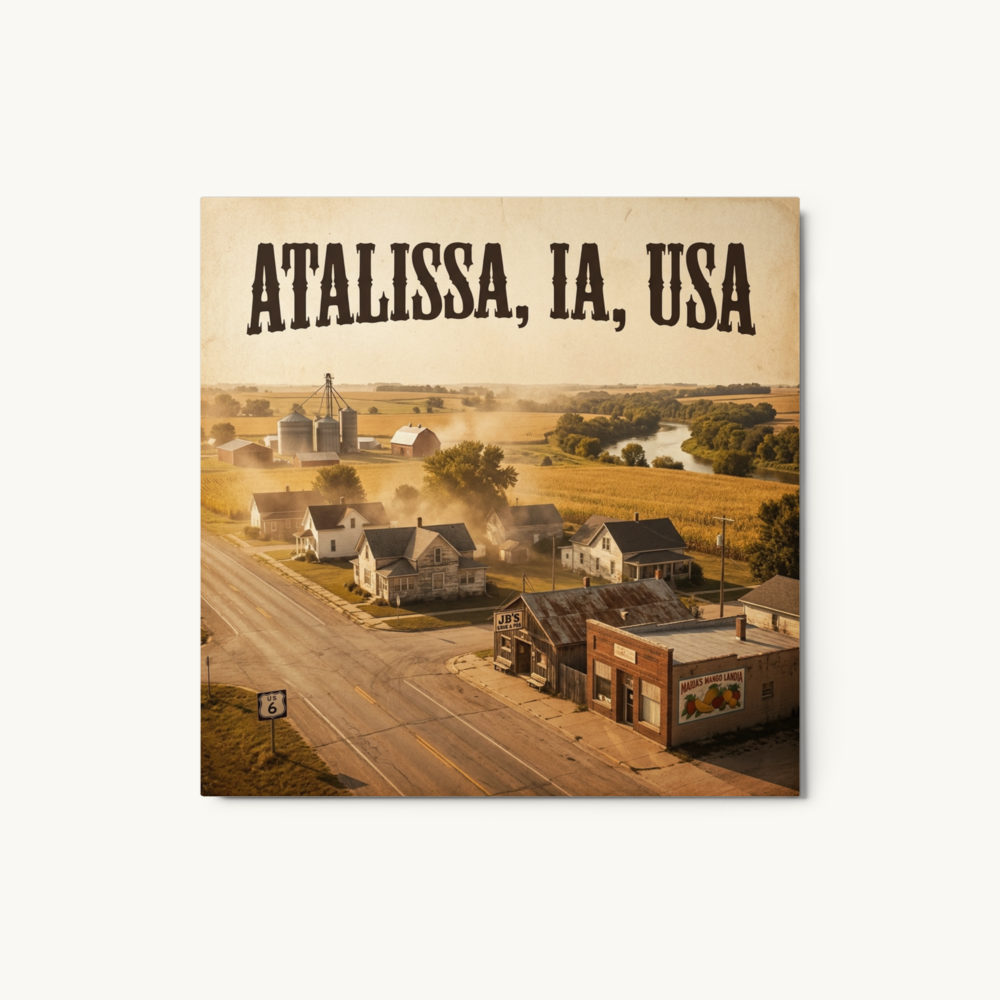 Atalissa, IA Metal Print