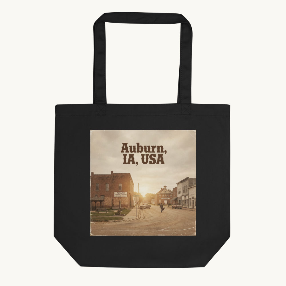 Auburn, IA Tote Bag
