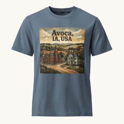 Avoca, IA Vintage Tee