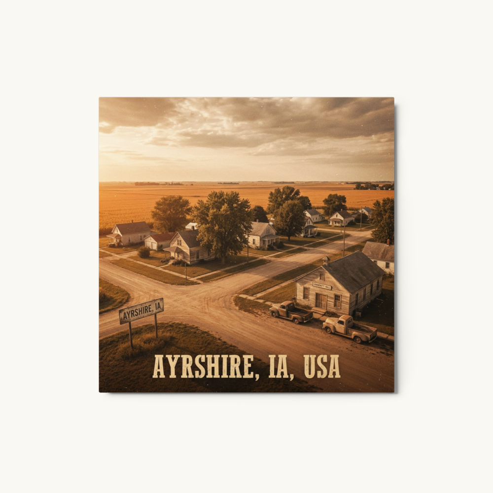 Ayrshire, IA Metal Print