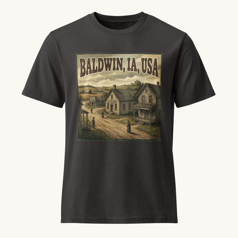 Baldwin, IA Vintage Tee