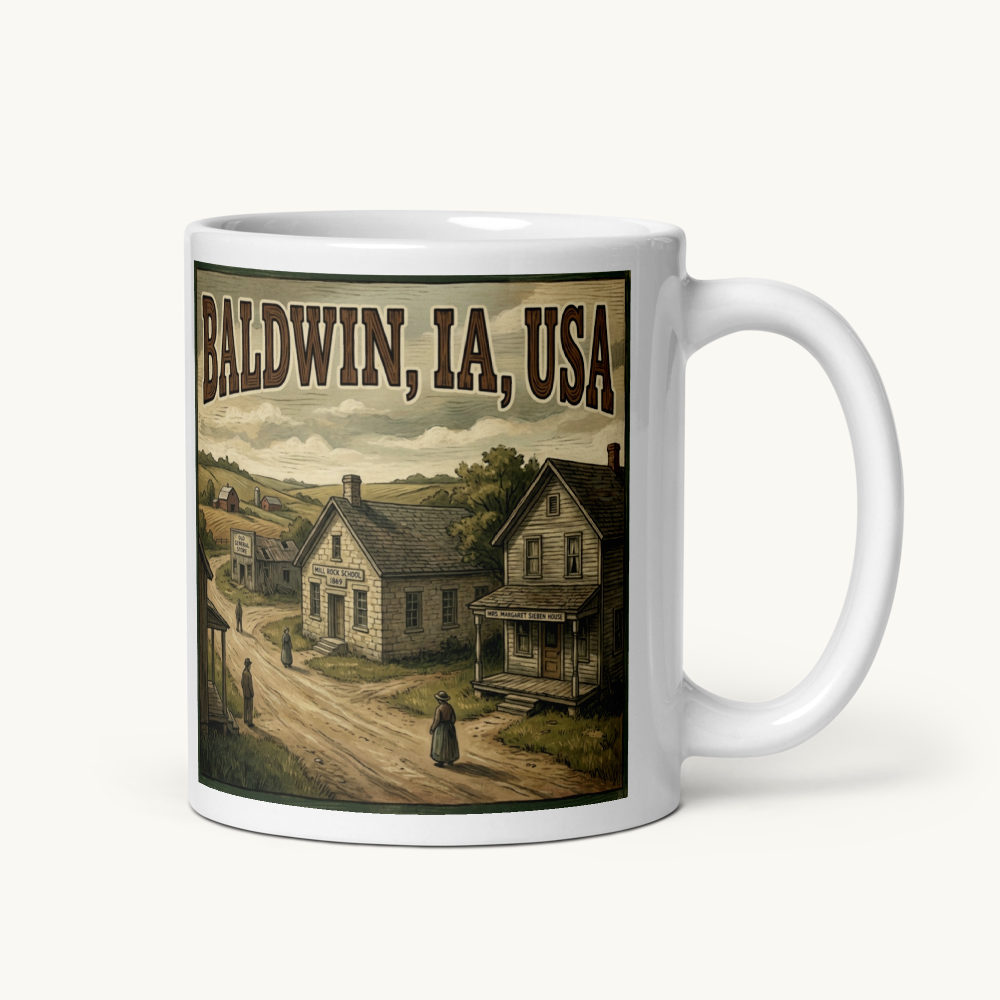 Baldwin, IA Coffee Mug