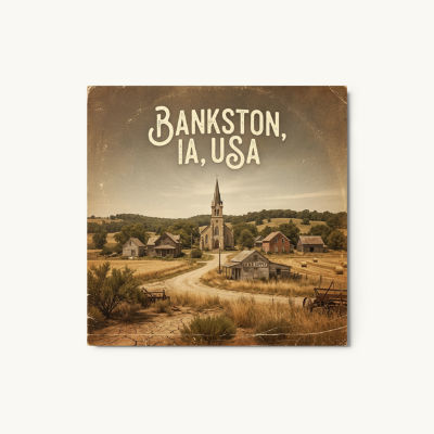 Bankston, IA Metal Print