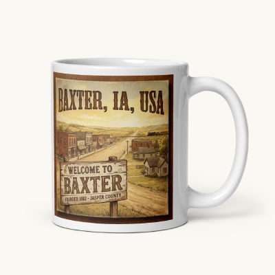 Baxter, IA Coffee Mug