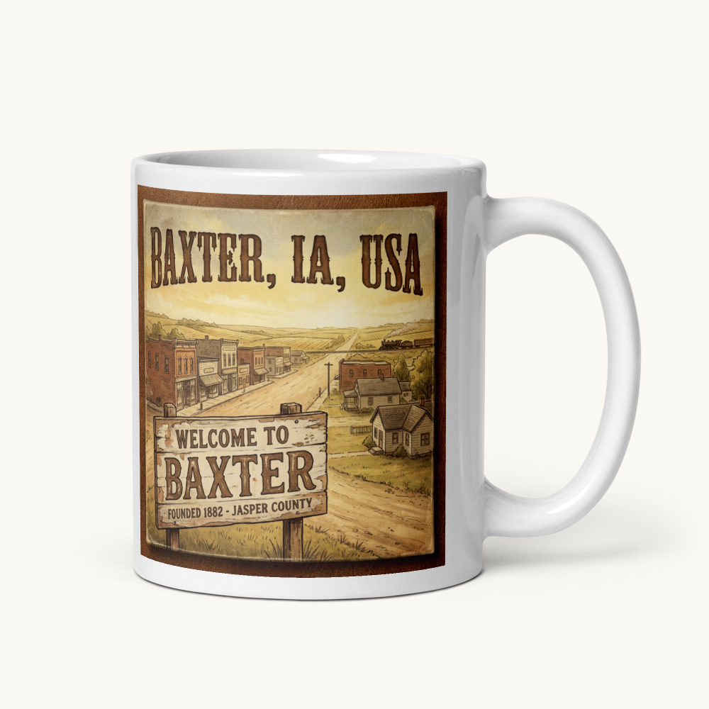 Baxter, IA Coffee Mug