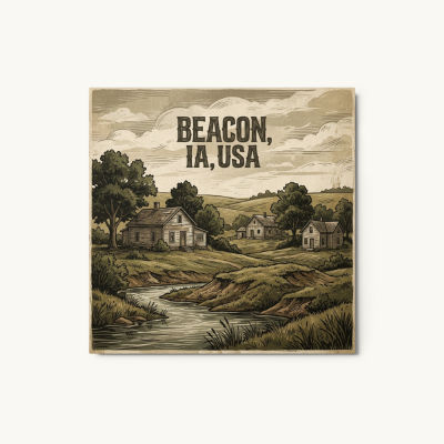 Beacon, IA Metal Print