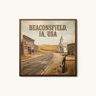 Beaconsfield, IA Metal Print