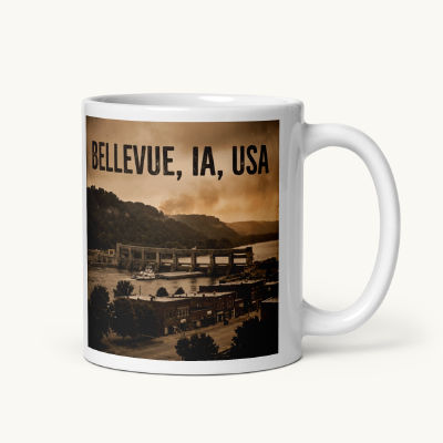 Bellevue, IA Coffee Mug