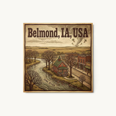 Belmond, IA Metal Print