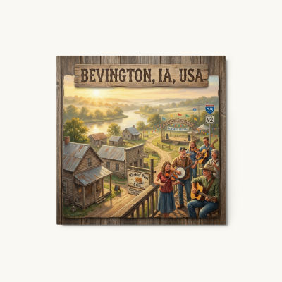 Bevington, IA Metal Print