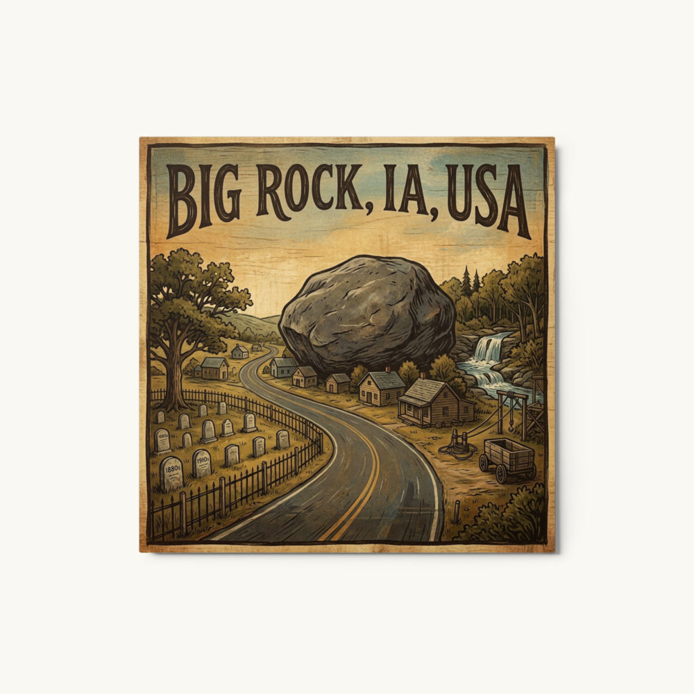 Big Rock, IA Metal Print