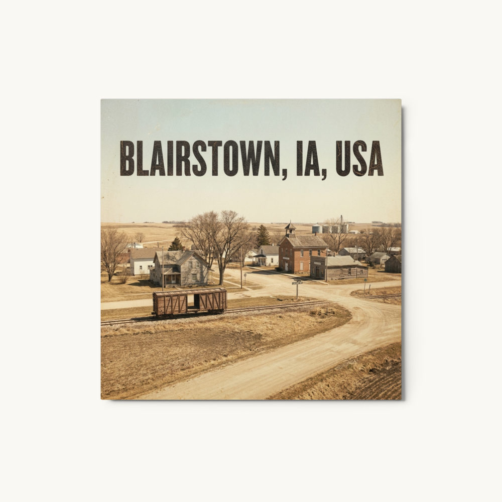 Blairstown, IA Metal Print