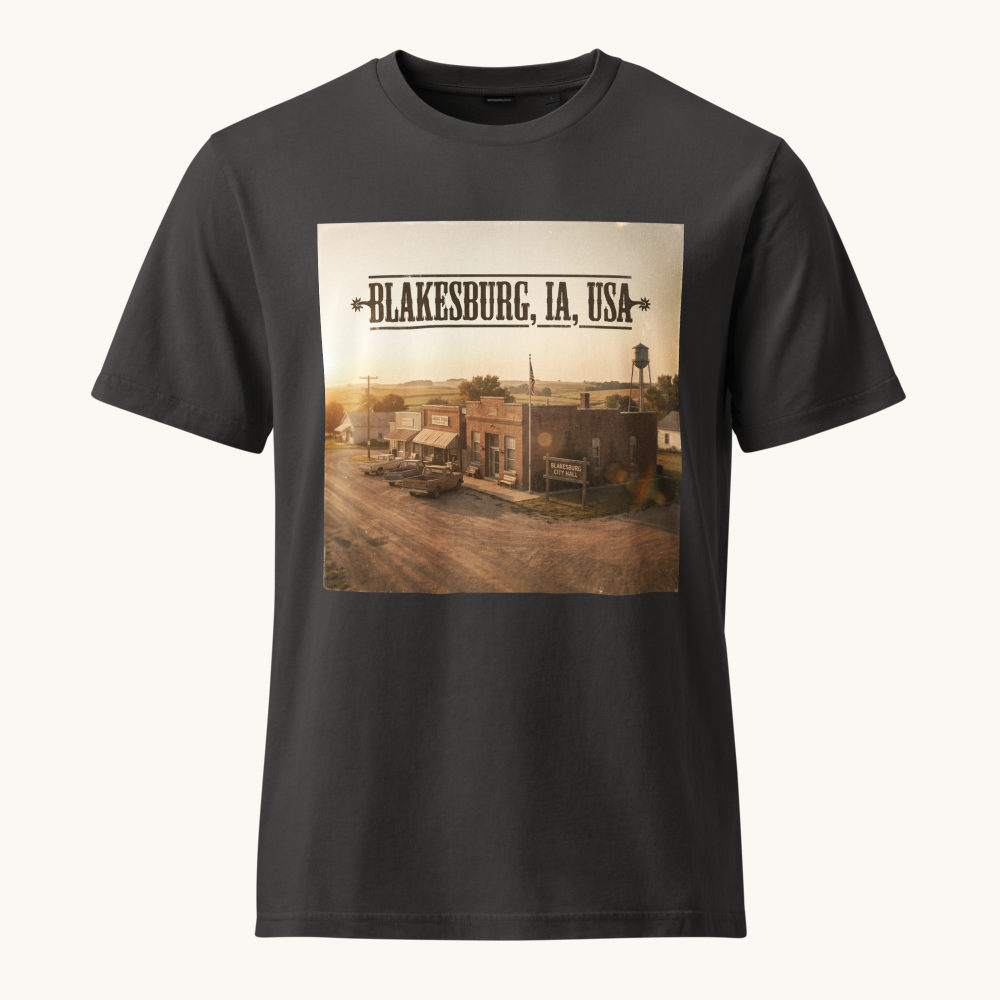 Blakesburg, IA Vintage Tee
