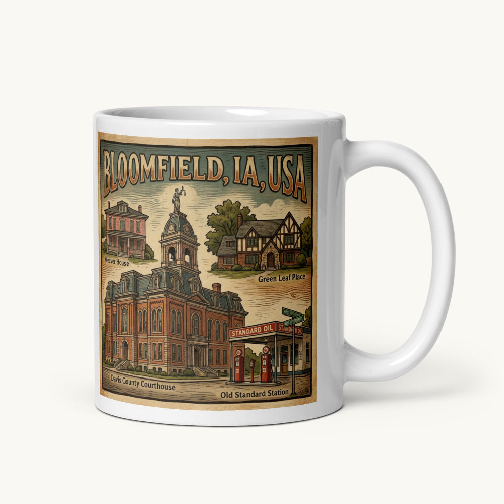Bloomfield, IA Coffee Mug