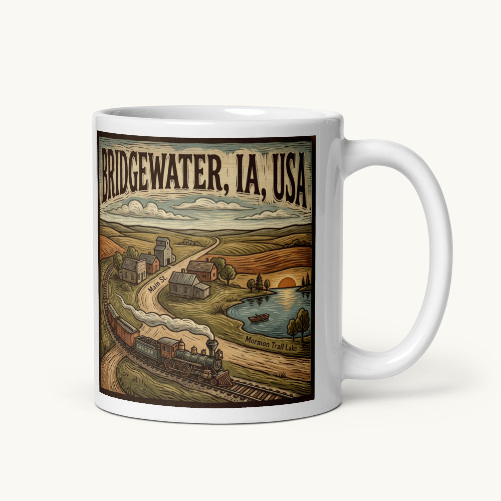 Bridgewater, IA Coffee Mug