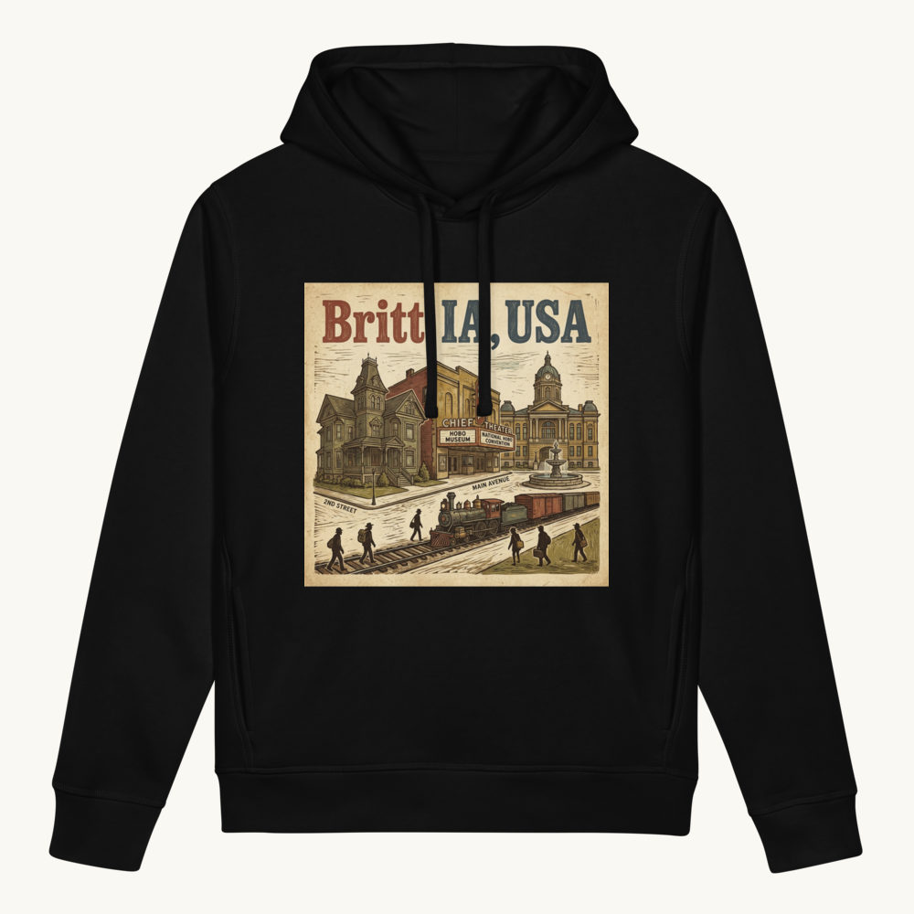 Britt, IA Hoodie