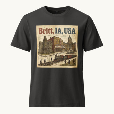 Britt, IA Vintage Tee