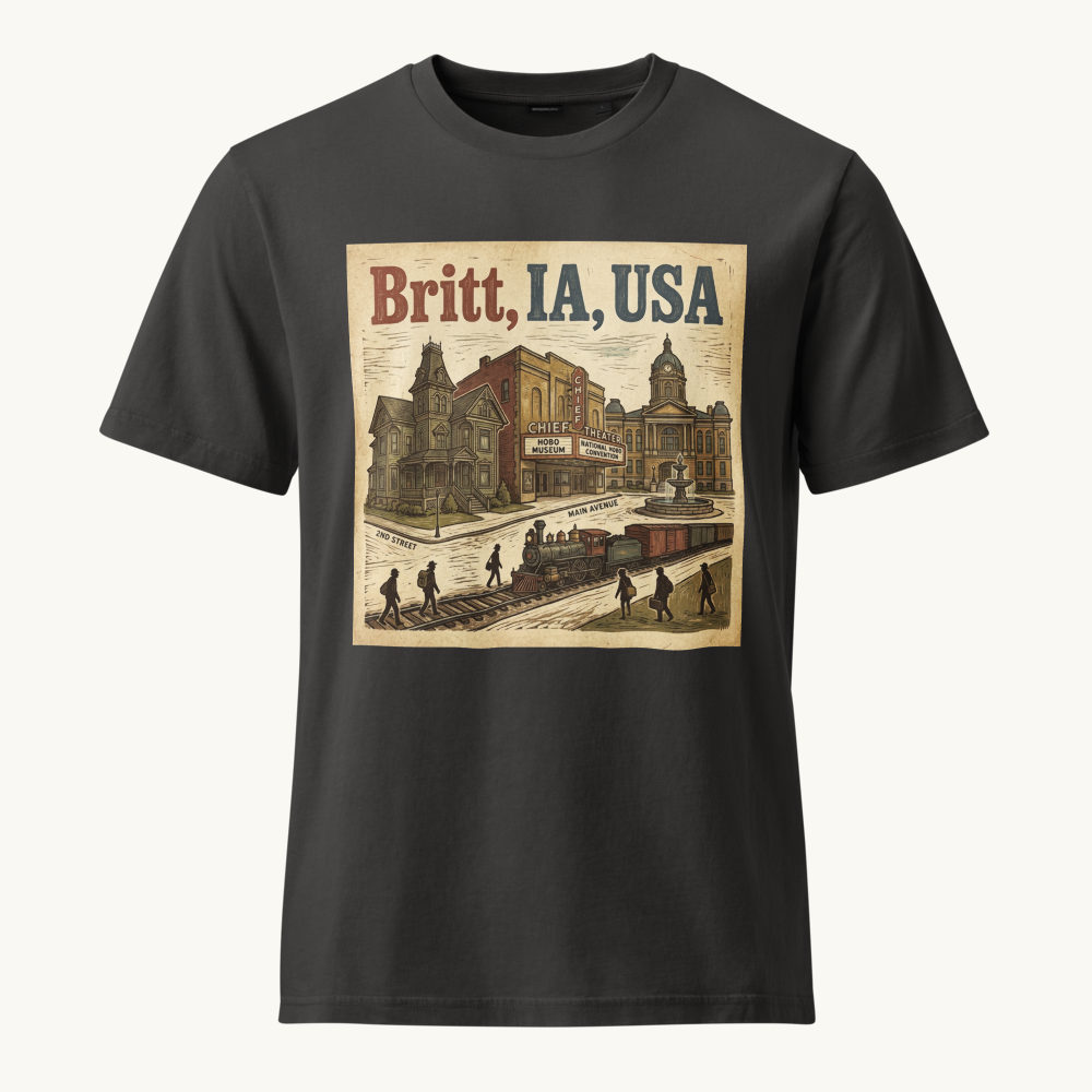 Britt, IA Vintage Tee