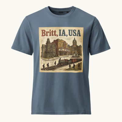Britt, IA Vintage Tee