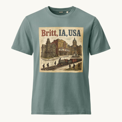 Britt, IA Vintage Tee