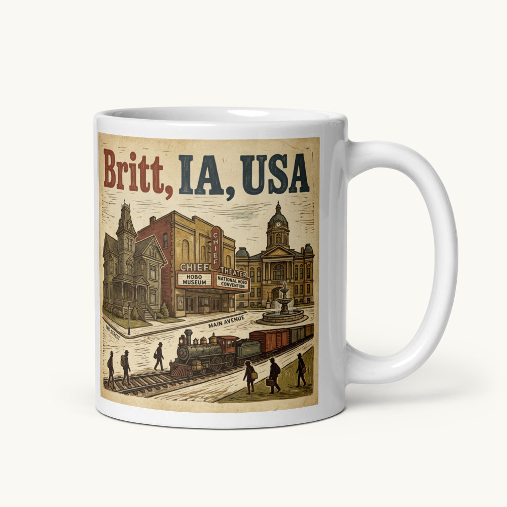 Britt, IA Coffee Mug