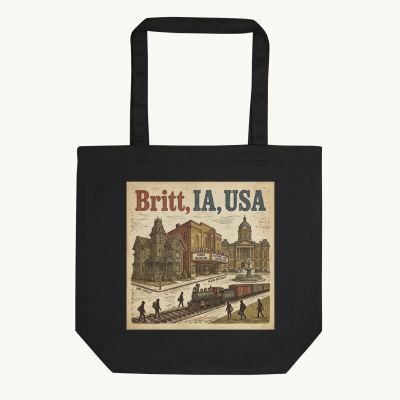 Britt, IA Tote Bag