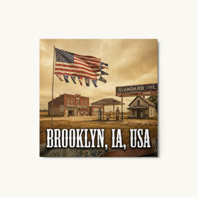 Brooklyn, IA Metal Print