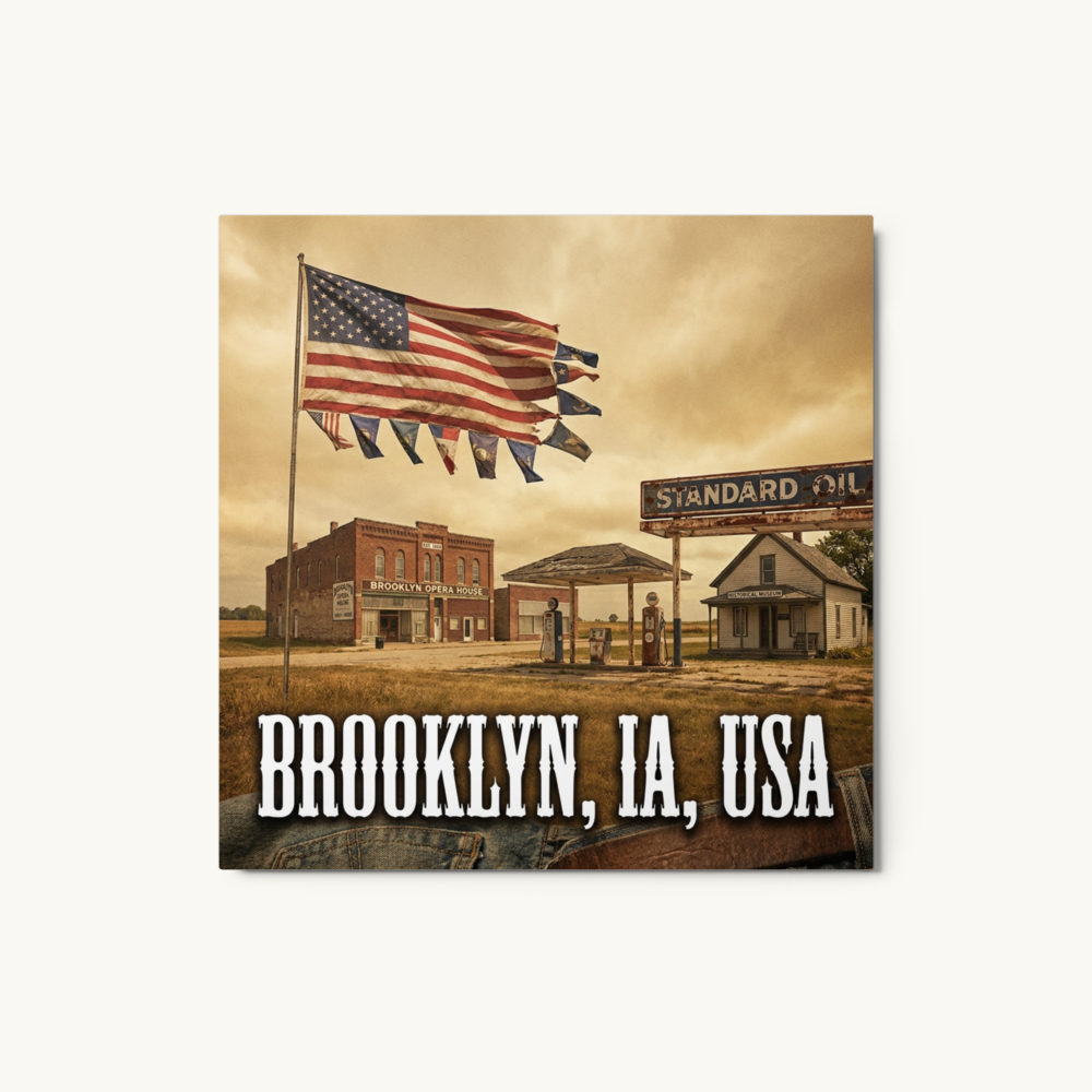 Brooklyn, IA Metal Print