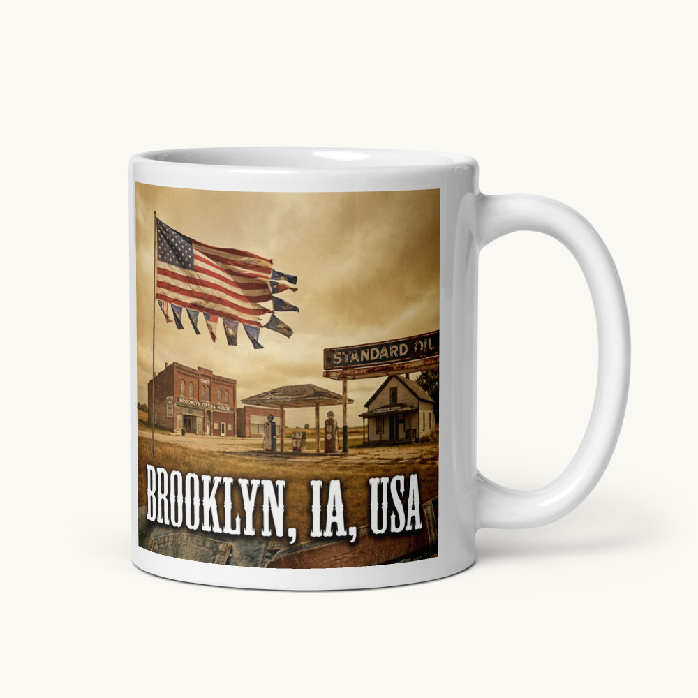 Brooklyn, IA Coffee Mug