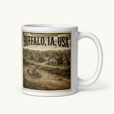 Buffalo, IA Coffee Mug