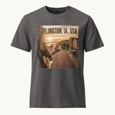 Burlington, IA Vintage Tee