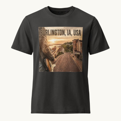 Burlington, IA Vintage Tee
