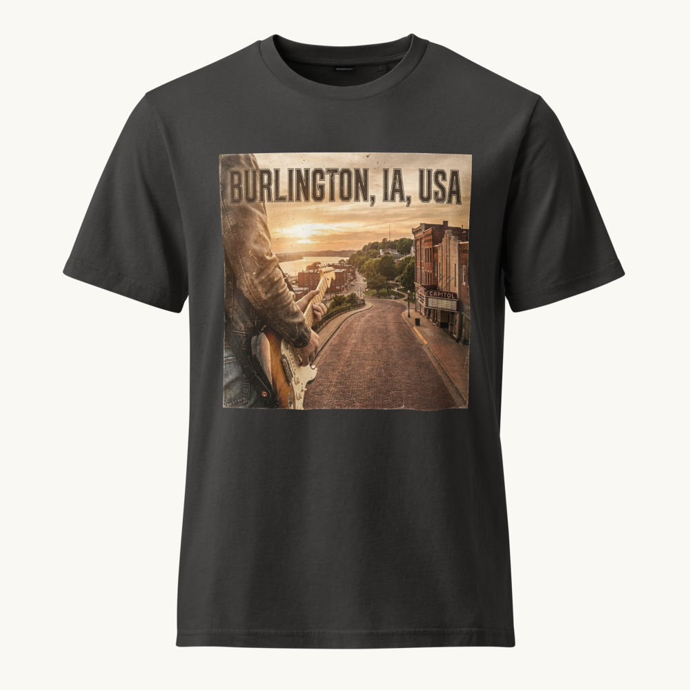 Burlington, IA Vintage Tee
