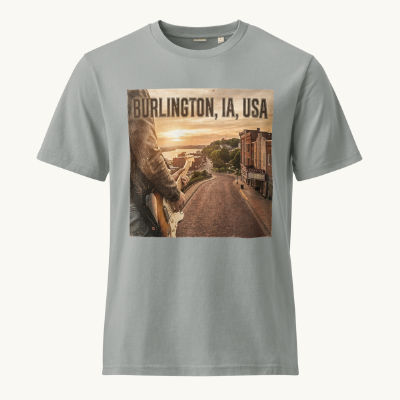 Burlington, IA Vintage Tee