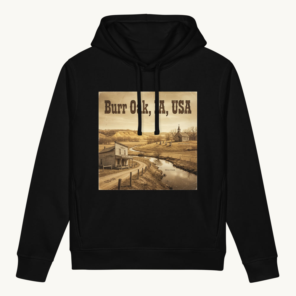Burr Oak, IA Hoodie
