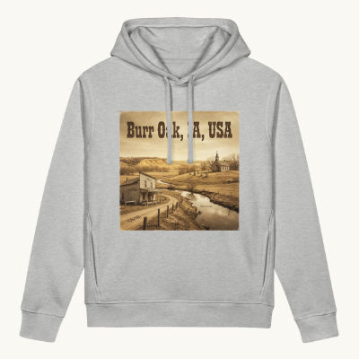 Burr Oak, IA Hoodie