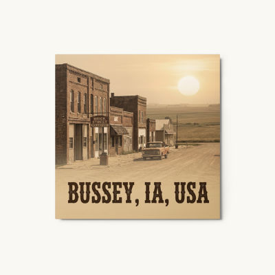 Bussey, IA Metal Print