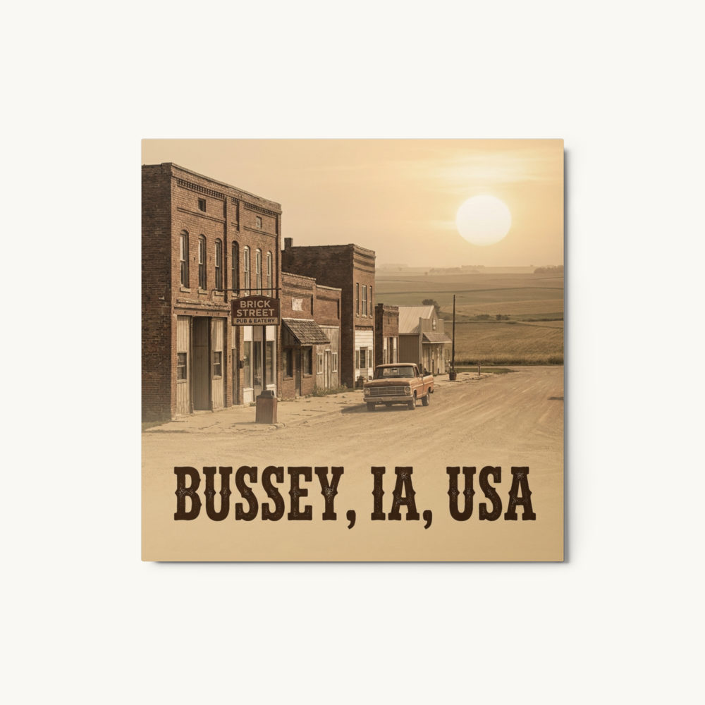 Bussey, IA Metal Print