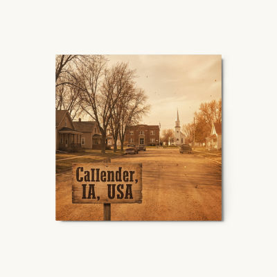 Callender, IA Metal Print