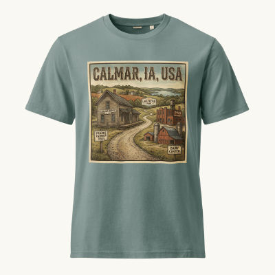 Calmar, IA Vintage Tee