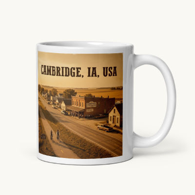 Cambridge, IA Coffee Mug