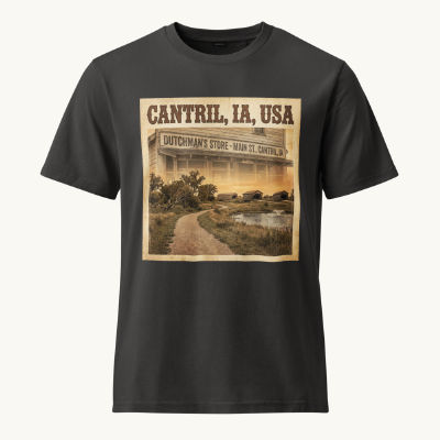 Cantril, IA Vintage Tee