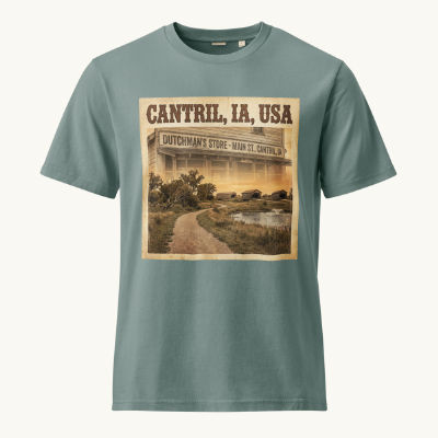 Cantril, IA Vintage Tee